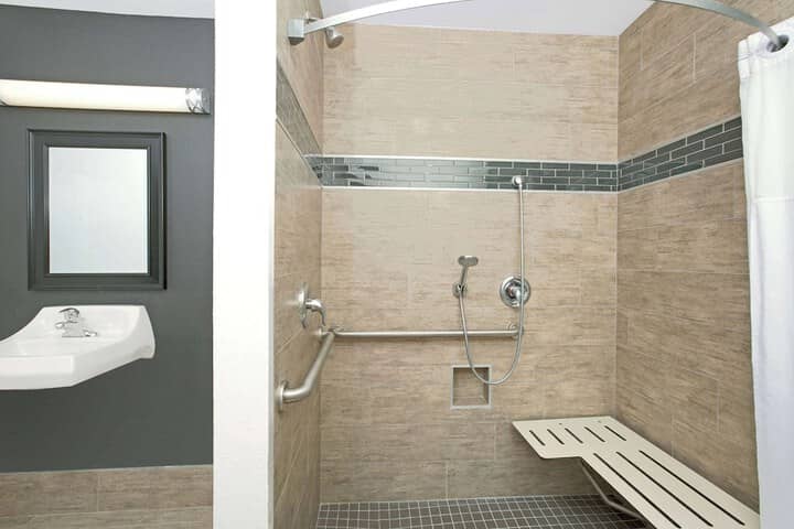 Accessible bathroom